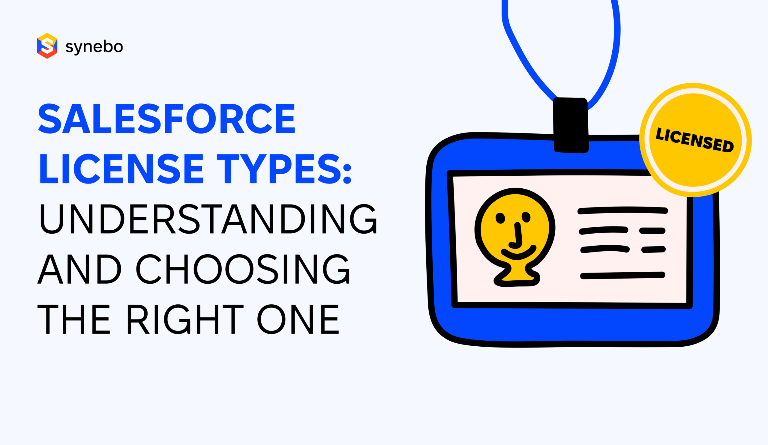 Salesforce license types